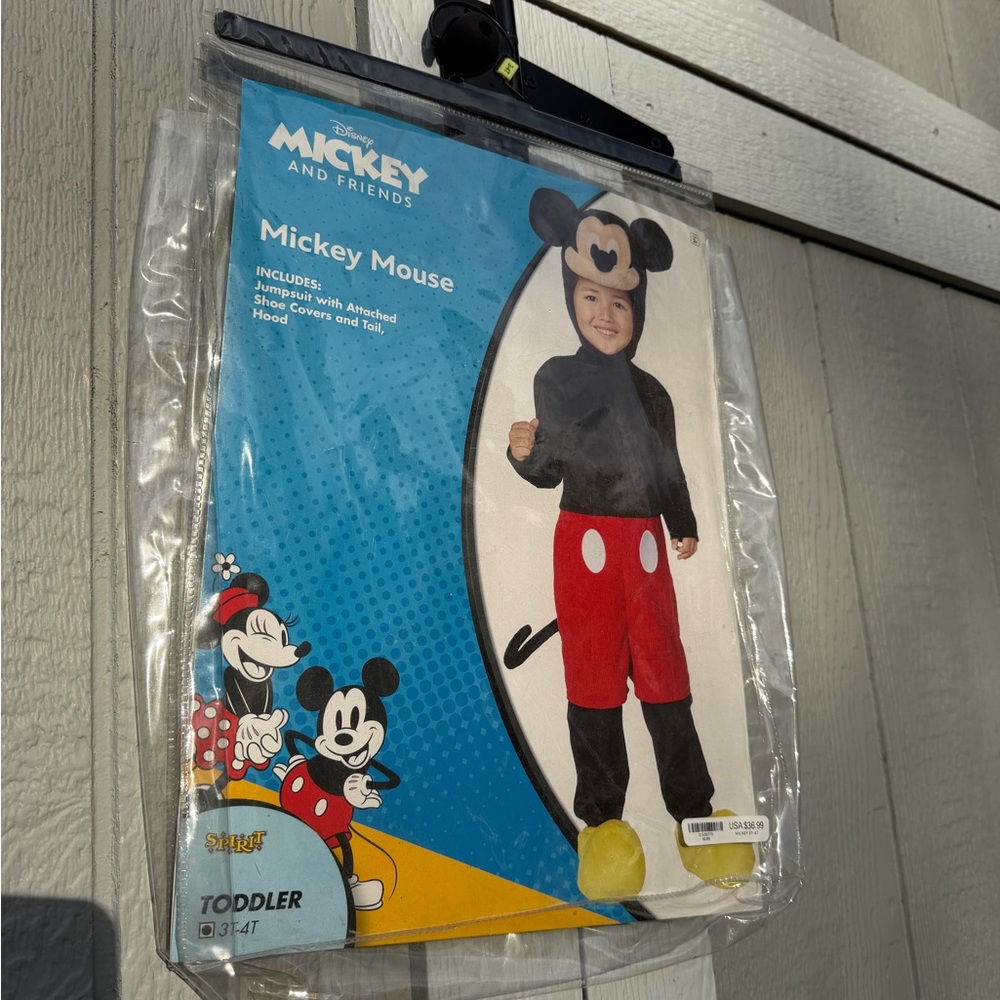 3-4T - Disney Mickey Mouse Toddler Costume